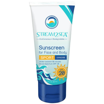 Stream2Sea Sport Sunscreen SPF 20 
