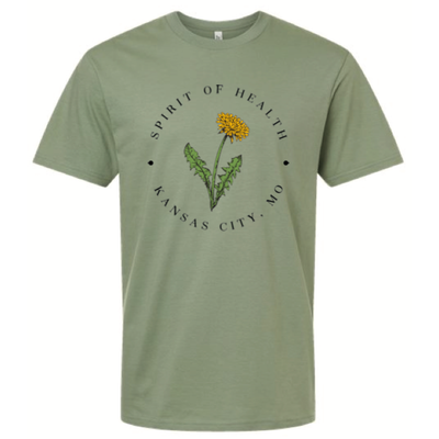SOH KCMO Circle Logo T-Shirt - Sage 