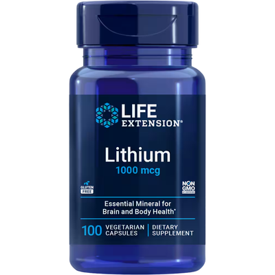 Life Extension® Lithium 100mcg