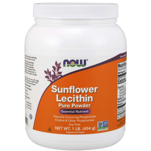 NOW® Sunflower Lecithin Pure Powder