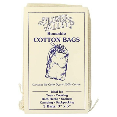 Flower Valley Reusable Cotton Bags