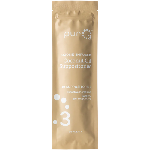 PurO3™ Ozone-Infused Coconut Oil Suppositories