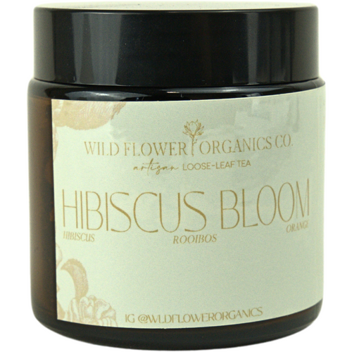 Wild Flowers Organics Loose Leaf Tea - Hibiscus Bloom