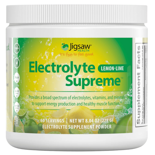 Jigsaw Health® Electrolyte Supreme™ - Lemon-Lime  Jigsaw Health® Electrolyte Supreme™ - Lemon-Lime
