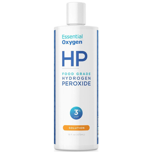 Essential Oxygen Food Grade Hydrogen Peroxide 3% 16 fl oz Essential Oxygen Food Grade Hydrogen Peroxide 3% 16 fl oz