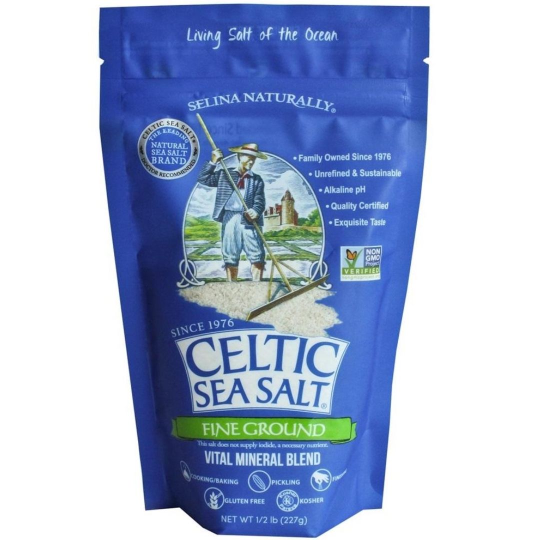 Celtic Sea Salt (Magnesium/ 73+ Minerals) Real Healthier Natural Salt (500G)