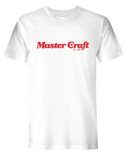 Mastercraft Legacy T-Shirt - White Mastercraft Legacy T-Shirt - White