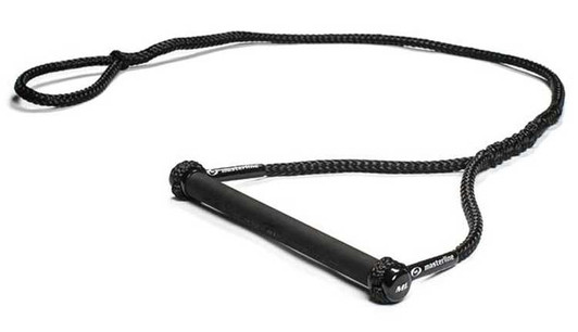 MasterLine 13" Custom Water Ski Handle - Black/Silver/White
