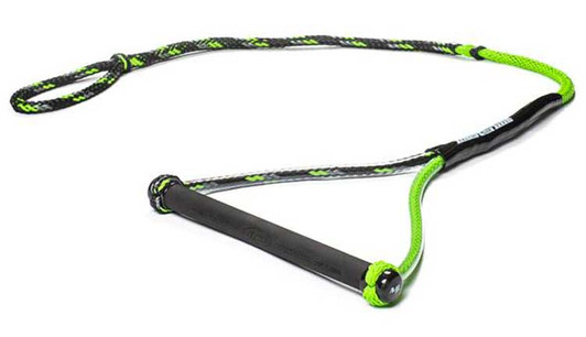 MasterLine 13" Pro-Tect Custom Waterski Handle - Black/Silver/Floro Green
