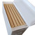 EZ Nuc Box, made of corrugated plastic, with integral cover and open/close entrance.  Holds 5 frames (not included).