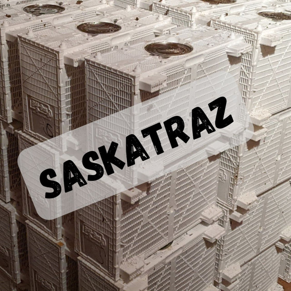 Package Bees: 3 lbs. w/ Saskatraz Queen
