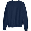 NAVY: Back-Snap Fleece Sweatshirt Top – Adaptive Easy Dressing
