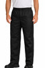 BLACK: Comfort fit adaptive trousers for men – Black color