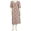 Muu Muu Loose Float Short Sleeve Dress