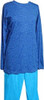 Adaptive Women's Back-Snap Knit PANT SET-Polka Dots- Size 6X