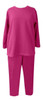 Adaptive Back-Snap Fleece Pant Set -FUCHSIA-Size 2X
