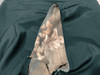 GREEN Water Repellant Hooded Wheelchair Poncho Cape with  Polar Fleece Lining