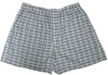 Assorted prints Woven plaid fabric used in men’s adaptive boxer