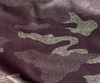 Purple Camouflage; Soft, breathable knit fabric of the long‑sleeve footed anti‑strip bodysuit.