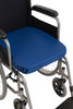 Waterproof wheelchair seat protector with wipe‑clean surface