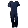 Navy: Men’s cotton/poly twill safety jumpsuit