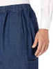 Men’s Adaptive Denim Jeans – Side View Showing Straight‑Leg Fit