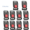 10 Piece Safeguard Buckles