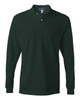 Benefit Wear Mens Adaptive Back Snap Polo Sports Shirt-Long Sleeve