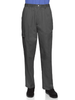 CHARCOAL: Durable twill men’s pants with snap closure