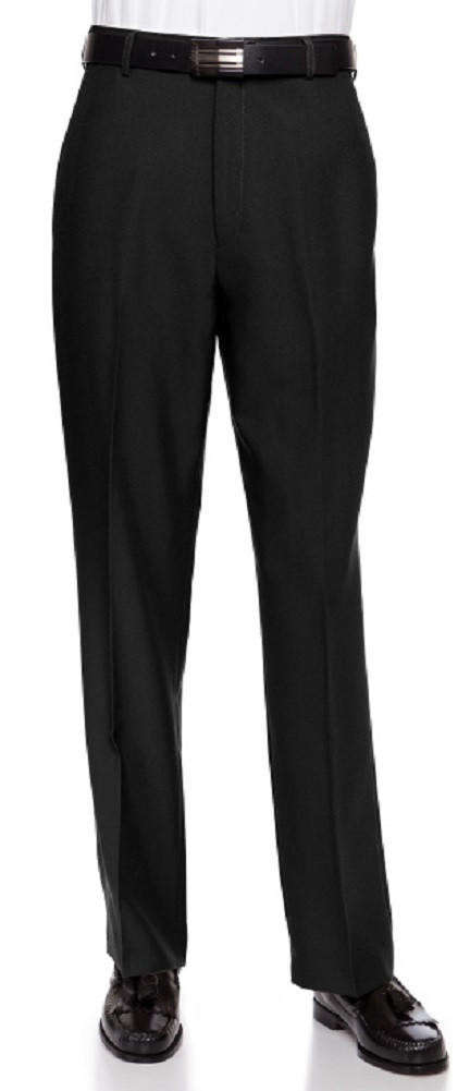 Mens Dress Pants with Belt Loops and Pockets