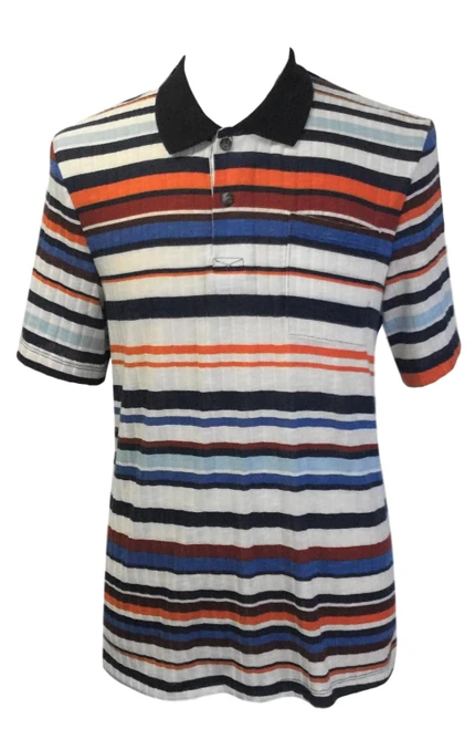 Adaptive Mens SHOULDER-Snap short sleeve polo