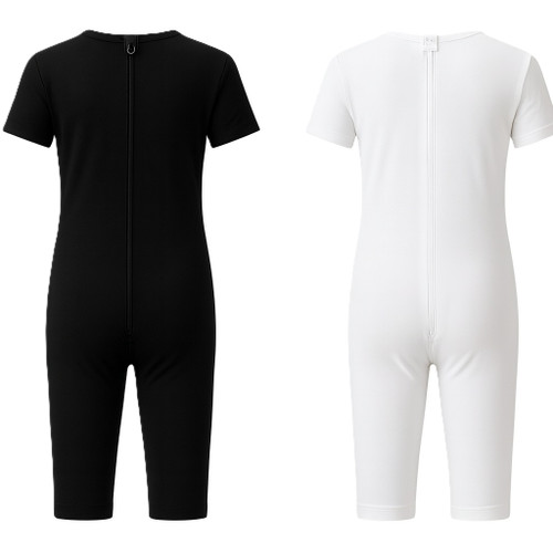 2 Pack Kids's Back Zipper One-Piece Onesies-Like Underwear 