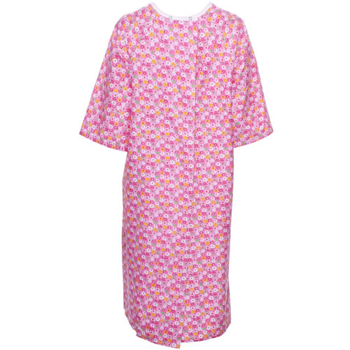 Womens Adaptive Hospital-Style Flannel Nightgown