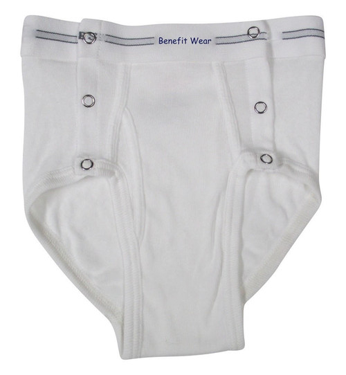 Adaptive underwear for catheter and urinal access
