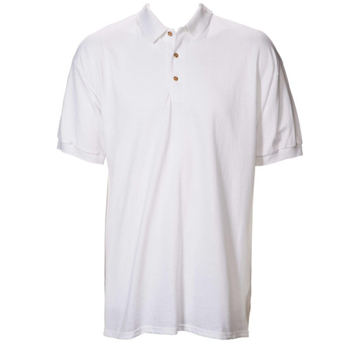 Men's Open-Back Shoulder Snap Polo Shirt - Olive for Easy Dressing