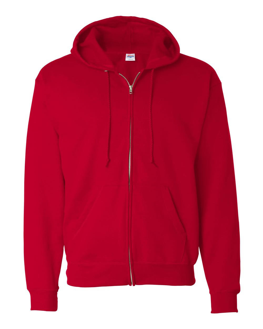 Heavy Sweat Zipフーディー 赤色 FREEサイズ Heavy Sweat Zipフーディー