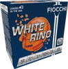 Fiocchi White Rino Competition 12 Gauge - #7.5 Shot - 2.75" - 25 Rd Box, 12WRNO75, 762344701653