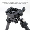 ADM QD Bipod Mount For Arca Swiss Rail
