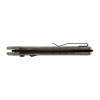 Tekto Knives A3 Delta G10 OD Green Handle Black D2 Serrated Blade