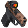 Taran Tactical Innovations Sig Sauer P365 Copperhead Package with Romeo-X & Tan Bag, TTI-P365-CH