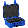 Condition 1 - 4 Pistol Case 16" with Pre-Cut Foam 4 Slot & 13 Magazines Blue, H179BLF10755-4AC1