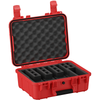 Condition 1 - 4 Pistol Case 16" with Pre-Cut Foam 4 Slot & 13 Magazines Red, H179RDF10755-4AC1