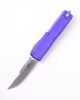 Microtech UTX-85 Gen IV S/E - Purple Handle - Stonewash Blade, 12314-10PU, 841768191902