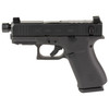 Glock 43X Hush Puppy 9mm Pistol 3.9" Threaded Barrel - Slide Lock Lever - Black, UX4350204R15PUPBKSCT, UX4350204FRN, 810188109125