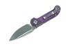 Microtech LUDT Gen III S/E - Purple Haze Titanium Frag Pattern Finish - Marfione Select, 1135-10FRMS5, 841768195924