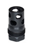 Comstock Armory Compact Muzzle Brake 5/8x24 - .45 Cal Bore Plan-B Compatible Suppressor Mount, MBC-58-45, 850069580414