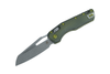 Microtech MSI S/E Fluted Distressed Grenade Green Handle - Apocalyptic Standard Blade, 210-10FLDGG-U25, 841768195979
