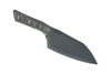 Microtech 6" Santoku Knife - Livewire Carbon Fiber - DLC Standard Signature Series, 3200B-1DLCLWCFS, 841768198765