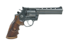 Korth Mongoose .357 Magnum / 9mm Interchangeable Cylinder Revolver 5.25" Barrel - Black DLC, 0179, 806802760179