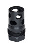 Comstock Armory Compact Muzzle Brake 11/16x24 - .45 Cal Bore Plan-B Compatible Suppressor Mount
